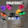 COLAYERIST Black Temporary Hair Wax Washable