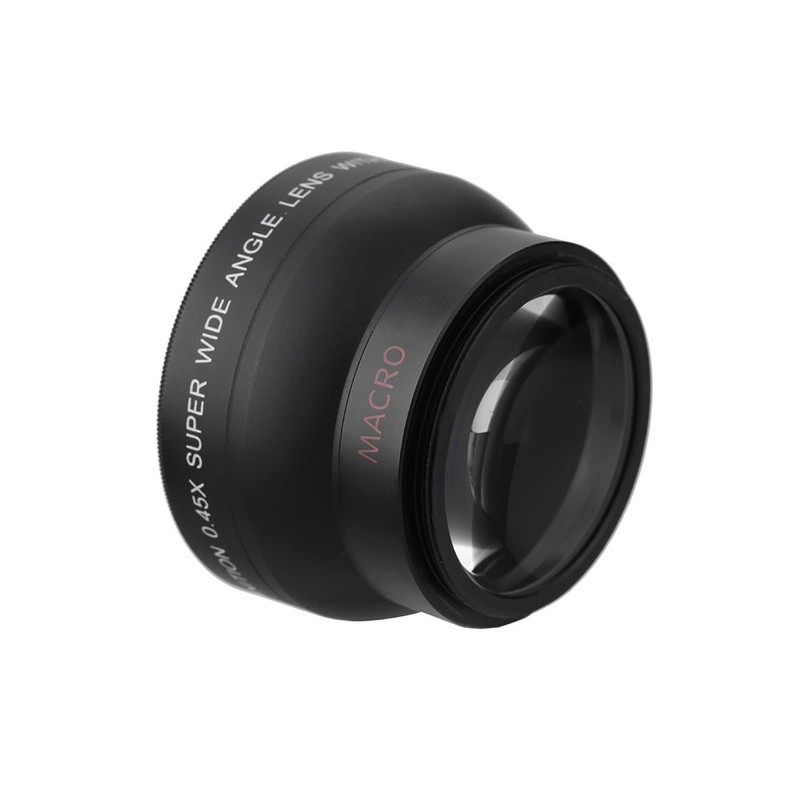 Hd 37Mm 0.45X Wide Angle With Macro Lens Attachment Lens