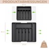 Extendable Cutlery Tray for Drawer 33-57 cm - Adjustable Cutlery