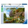 Ravensburger 1500-Piece Country Cottage Jigsaw Puzzle | Premium Quality |