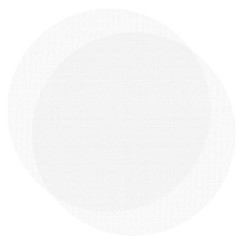 ONLYKXY 2pcs White Steamer Liners 34cm/13.38inch Round Non-stick Silicone Mesh Mat Pad for Bamboo and Metal Steamer Steamed Buns Dumplings Baking Pastry Mesh Mat