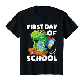 First Day Of School - Student Dino Kindergarten T-Shirt