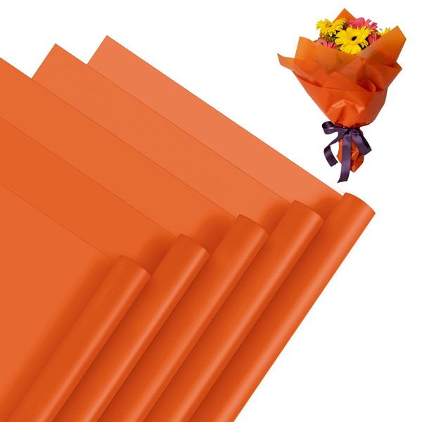 HEDOS Flower Bouquet Wrapping Paper - 20 Sheets Waterproof Korean