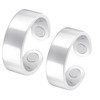 Jeracol Copper Magnetic Rings for Women Men 4 Pieces Ultra