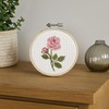 DUTCH STITCH BROTHERS - Rose Counted Cross Stitch 4" Hoop