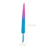 OHPHCALL Eyebrow Tweezer with Brush Travel Eyebrow Clamp Colorful Eyebrow