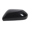 Side Mirror Cover Cap Black UV Resistant Rearview Mirror Cover