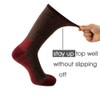 KAVANYISO Men's Merino Wool Hiking Socks Breathable Athletic Crew Thicken(1Pairs