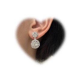 Crymystal Bohemian Crystal Drop Ohrringe Strass Ohrringe Glänzende Zircon Ohrring Personalisierte Kristall Schmuck für Frauen