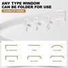 Flexible Bendable Ceiling Curtain Track, Ceiling Mount for Curtain Rail,Room