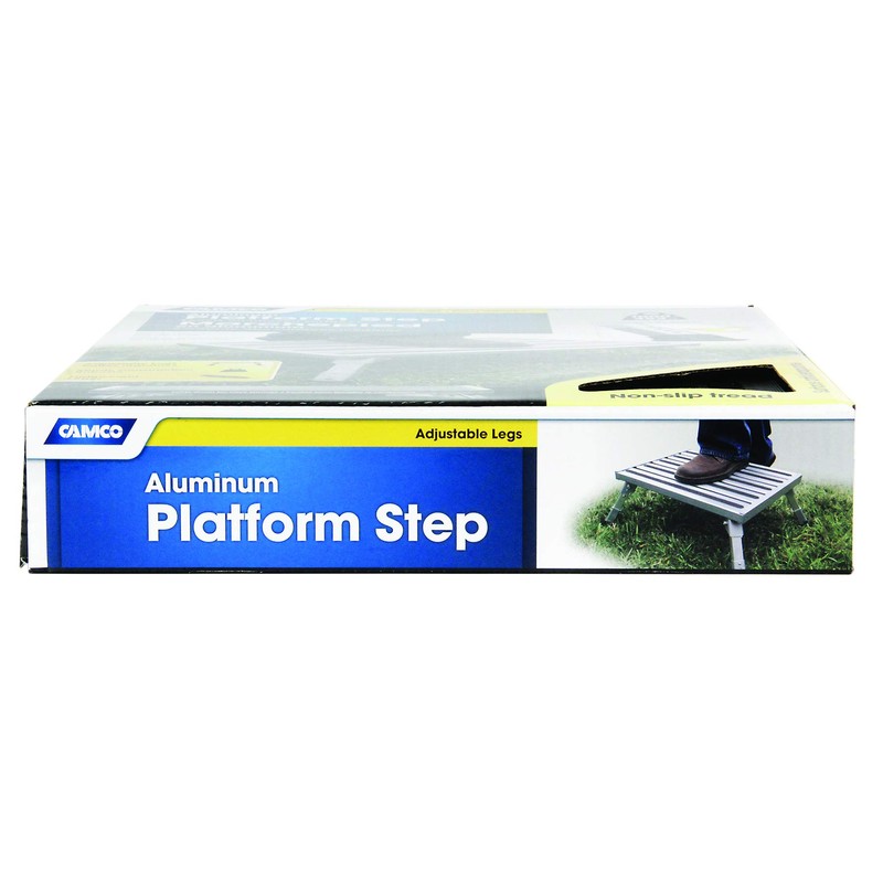 Camco Adjustable Height RV Step Stool (43676)