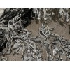wowfabric4less123 Silver Gold Black Embroidery sequins Stretch Mesh Lace fabric