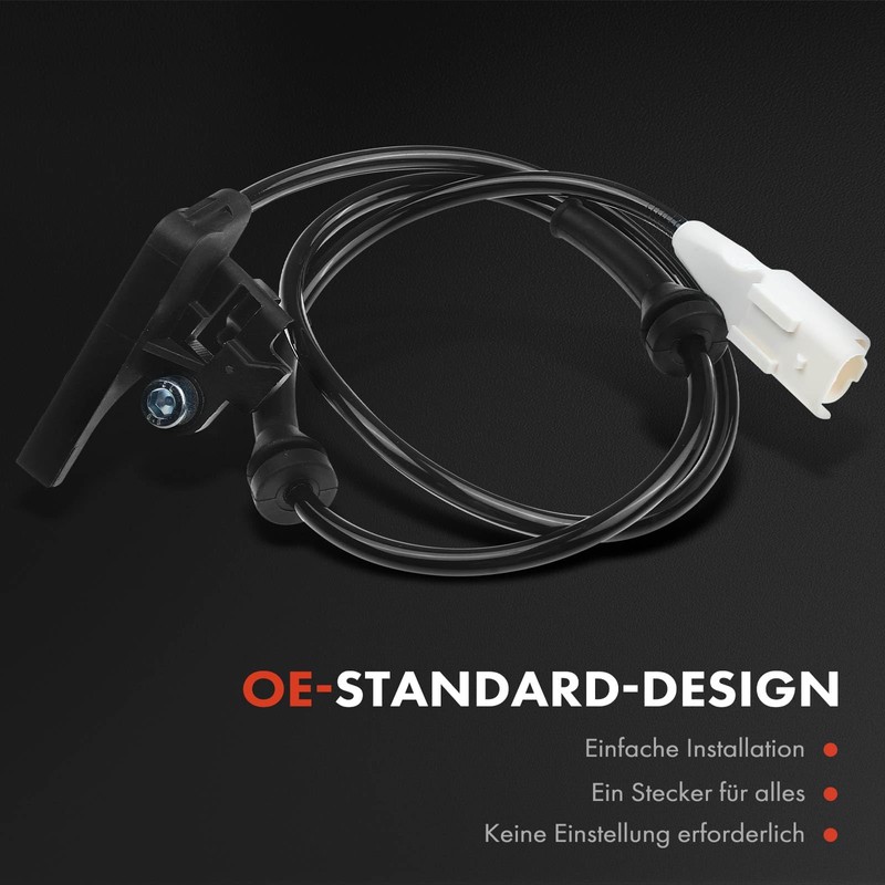 1 x ABS sensor wheel speed rear for C4 LA