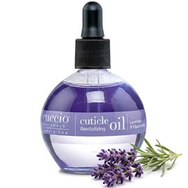 Cuccio Naturale Lavender and Chamomile Cuticle Revitalizing Oil - Moisturizes and Strengthens Nails and Cuticles - Soothing and Nourishing - Paraben and Cruelty Free with Natural Ingredients - 2.5 oz