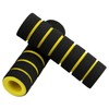 Psdndeww 2 Pairs Bicycle Handlebar Grips Lightweight Sponge Anti-Slip Bicycle