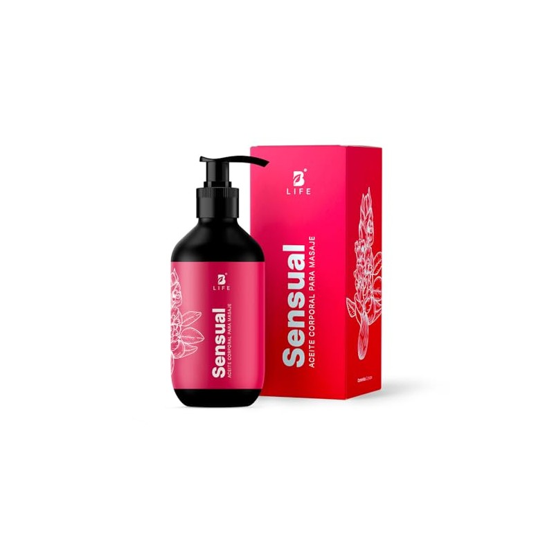 B Life Aceite Corporal de 800ml para Masaje en Pareja