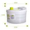 HZIYOU Salad Spinner - Lettuce Vegetable Dryer, Lettuce Fruit Spinner