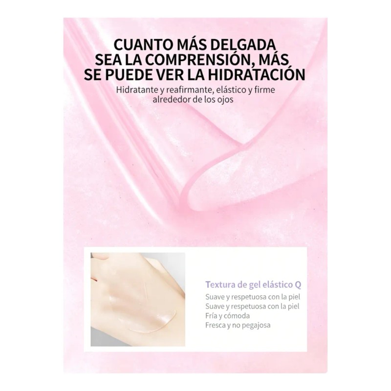 120 Parches Ojos Colágeno Hidrogel Anti Ojeras Bolsas 2 Pack