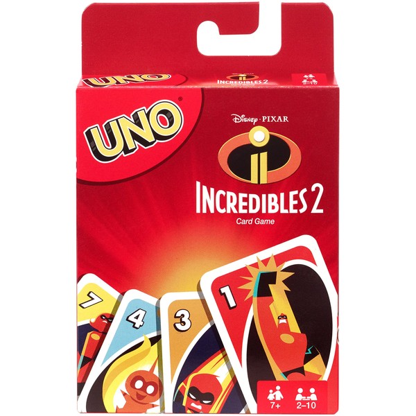 Uno Incredibles 2 Card Game