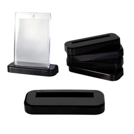 5 Pack of One-Touch Magnetic Card Bottom Base Trading Card Stand Protector Card Sleeves Protector Case Base for Trading Card Holder Case Standard Cards, Sports Cards and Display (100-130pt Holder)