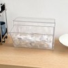 NINEWEEN Clear Dishwasher Detergent Pod Holder for Kitchen Cabinet, Plastic