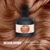 Herbishh Hair Root Touch-Up Powder For Women & Men Medium