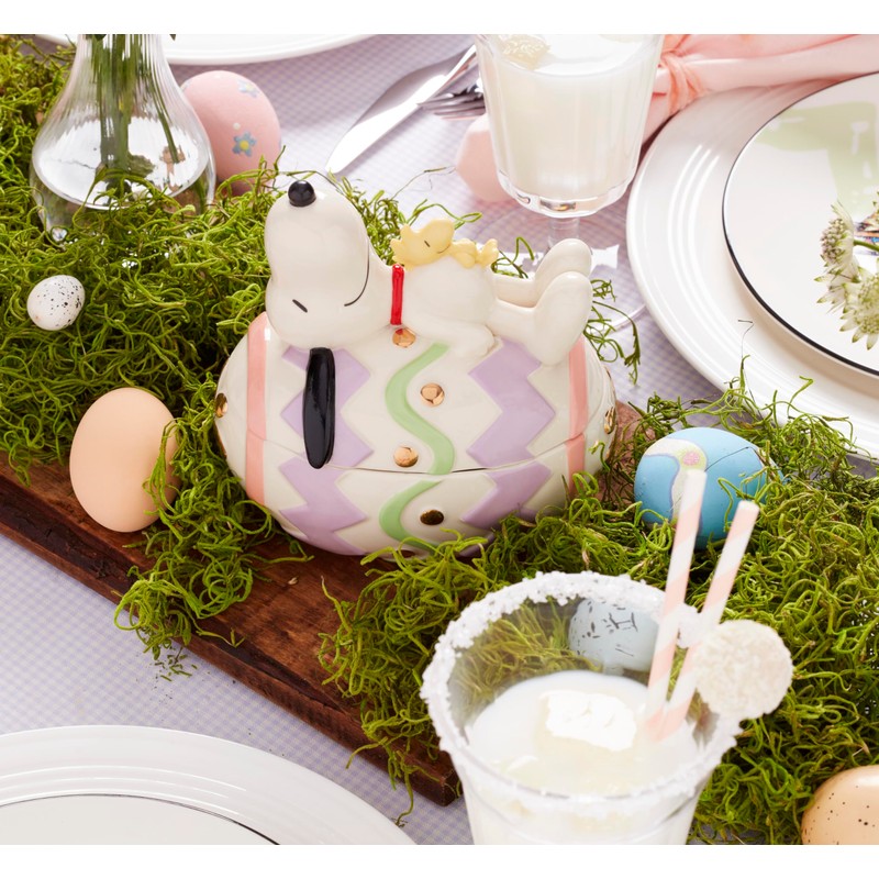 Lenox Peanuts Snoopy Easter Covered Candy Dish, 1 Count, Multi