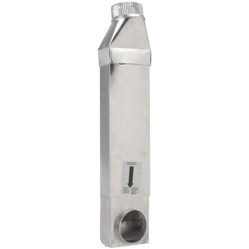 Dundas Jafine UD48S Straight Outlet, Pack of 1, Silver