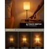 UMEXUS Cordless Table Lamp, Rechargeable Battery Powered Light, Dimmable Touch