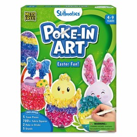 Skillmatics Poke-in Art - Art & Craft Activity, Mess-Free Art for Kids, DIY Kit, Gifts for Girls & Boys Ages 4 to 9 Creative Play Artistic:_Easter Fun!
