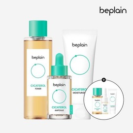 B-flat9 진정 3종시카테롤 토너 200ml + 시카테롤 앰플 30ml + 시카테롤 크림 60ml + 앰플 5ml+크림 10 Soothing 3-Piece Cicateurol Toner 200ml + Cicateurol Ampoule 30ml + Cicateurol Cream 60ml + Ampoule 5ml + Cream 10ml