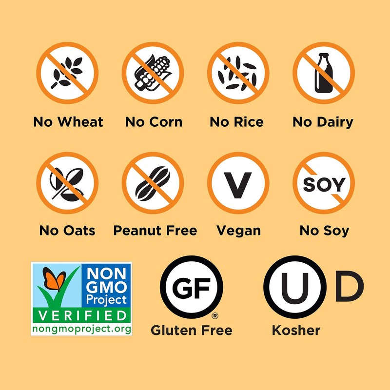 Protein and Gluten-Free Breakfast Cereal by Three Wishes (1-Pack) -