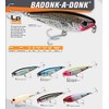Bomber Lures BSWDTL3348 Saltwater Grade Badonk-A-Donk Low Pitch, Silver Flash/Pink