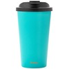 Smidge Travel Cup - 355ml, Aqua, Stainless Steel, Leakproof, Insulated,