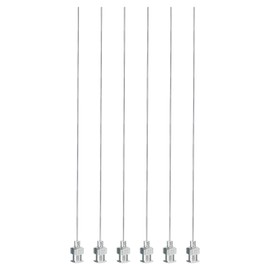 PATIKIL Blunt Tip Dispensing Needle 22G, 6 Pcs 5 Inch Stainless Steel Liquid Dispenser Needles with Lure Lock for Refilling Liquid Inks Adhesives Glue