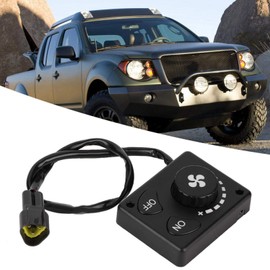 Parking Heater Controller, DC 12V/24V Car Diesel Heater Climate Air Conditioning Motherboard Board Control Panel Knob Universal Switch Replacement Parts Accessory for Truck Automotive Vehicles Ships