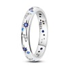 NARMO 925 Ring for Women Sterling Silver Moon and Star