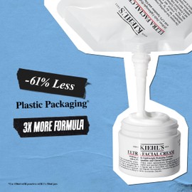 Kiehl's Kiehl's Ultra Facial Cream, with 4.5% Squalane to Strengthen Skin's Moisture Barrier, Skin Feels Softer and Smoother, Long-Lasting Hydration, Easy and Fast-Absorbing, All Skin Types - 1.7 fl oz