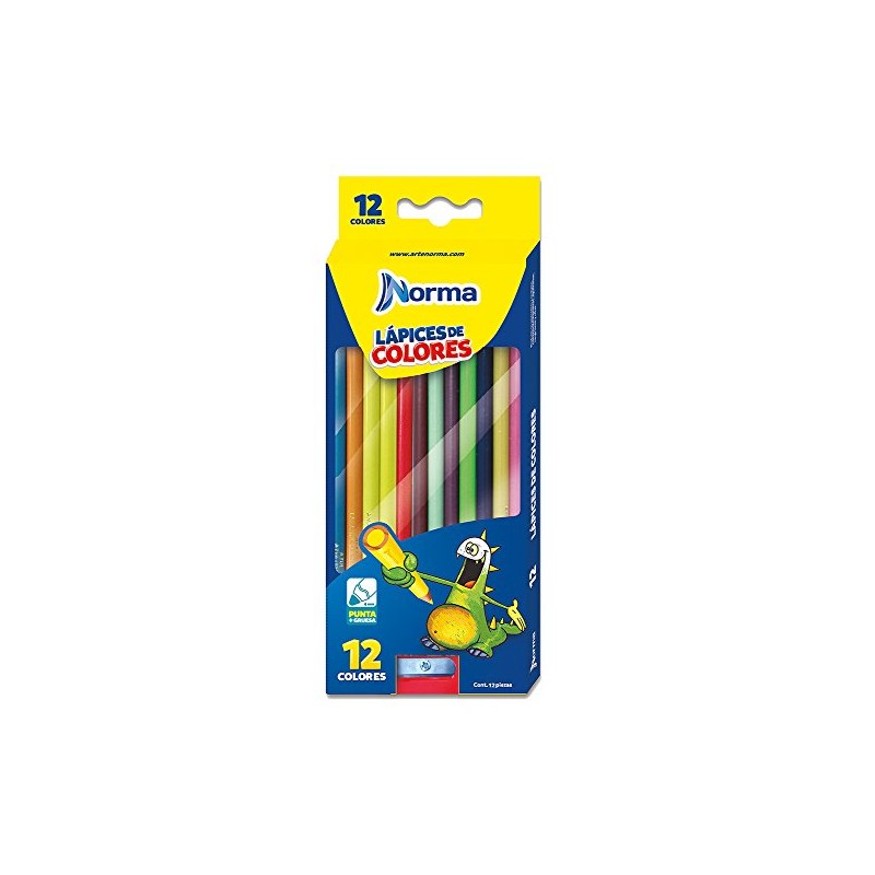 Norma- Lapices de color 12-l red norma