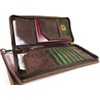Visconti Wing Unisex Hunter Leather Travel Wallet for Passport ID