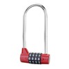 Combination Lock, 5 Digit Combination Padlock, 7mm Width Flexible Cable