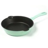 HAWOK Enameled Cast Iron 8-inch Skillet Green