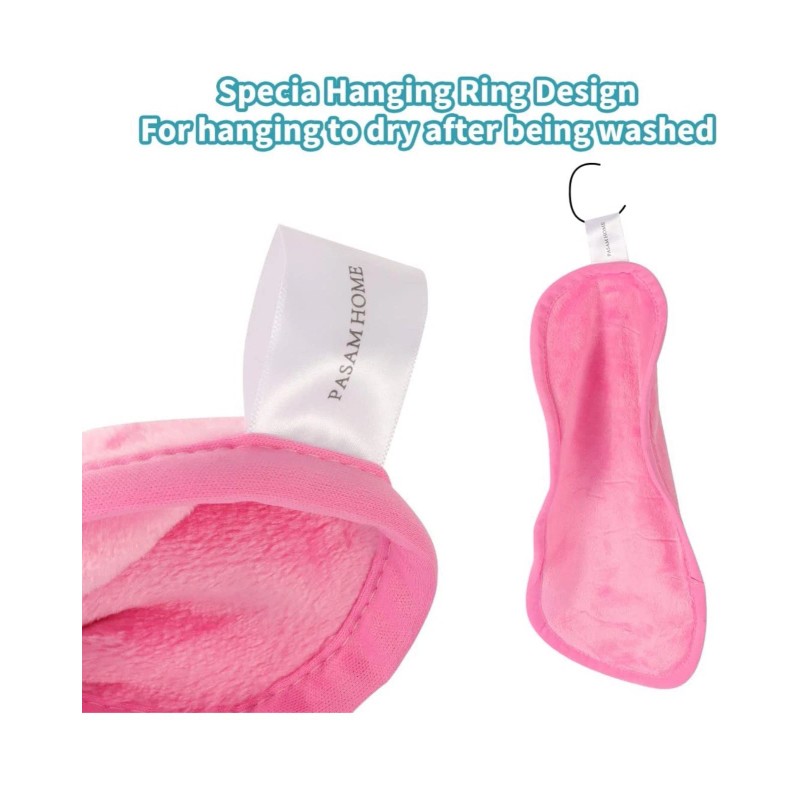 Makeup Eraser Full Size 5 Pack PİNK Reusable Cloth New