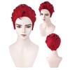 Fujitatsu Q-SL1 Red Cosplay Wig, Heat Resistant, Transformation Wig, Ultra