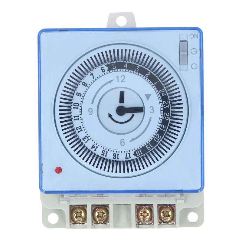 24 Hour Mechanical Time Switch Automatic Power Off Quick Connect