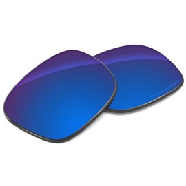 Tintart Performance Lenses Compatible with Oakley Crossrange OO9361 | Crossrange Asain Fit(AF) OO9371 Polarized Etched-Sapphire Blue