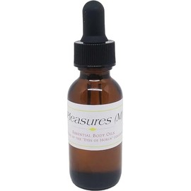 Pleasures - Type EL For Men Scented Body Oil Fragrance [Glass Dropper Top - Gold - 1 oz.] - ID#36550