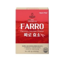 Heartpick Farro Enzyme 3g x 30 packets (1 box) / 하트픽 파로 효소 3g x 30포 1박스