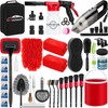 GPUSFAK 46Pcs Car Wash Cleaning Kit with Foam Gun Sprayer