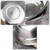 Melontray 4-Pack Stainless Steel Mixing Bowls, Metal Nesting Bowls, 9.33